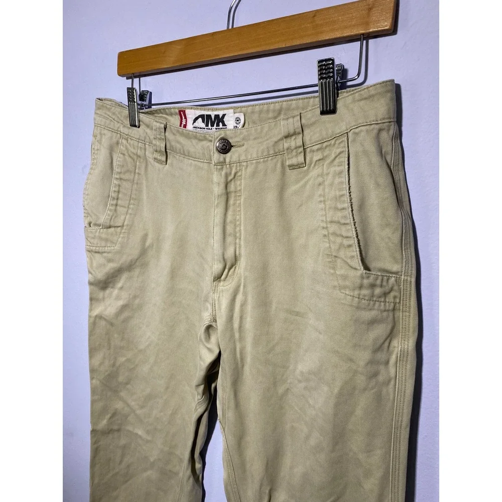 Khaki Tan Mountain Khakis Broadway Fit Cotton Straight Leg Pants (Mens 32x32)